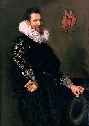Frans Hals Portrait of Paulus van Beresteyn oil painting artist